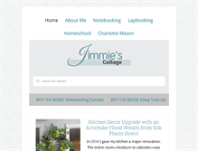 Tablet Screenshot of jimmiescollage.com